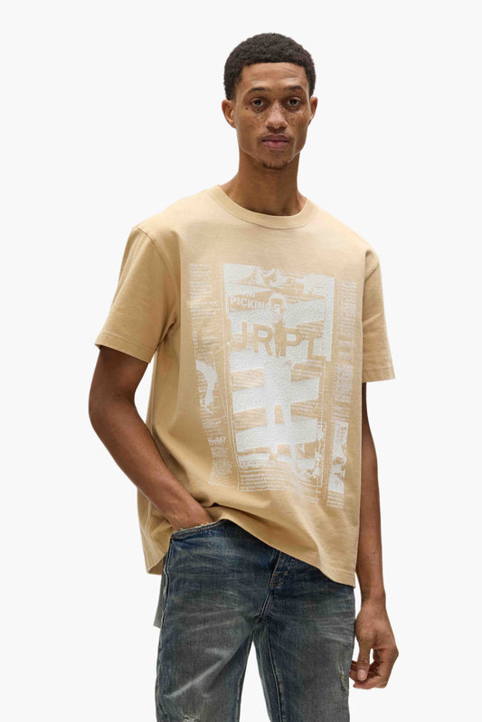 Newsprint Tee