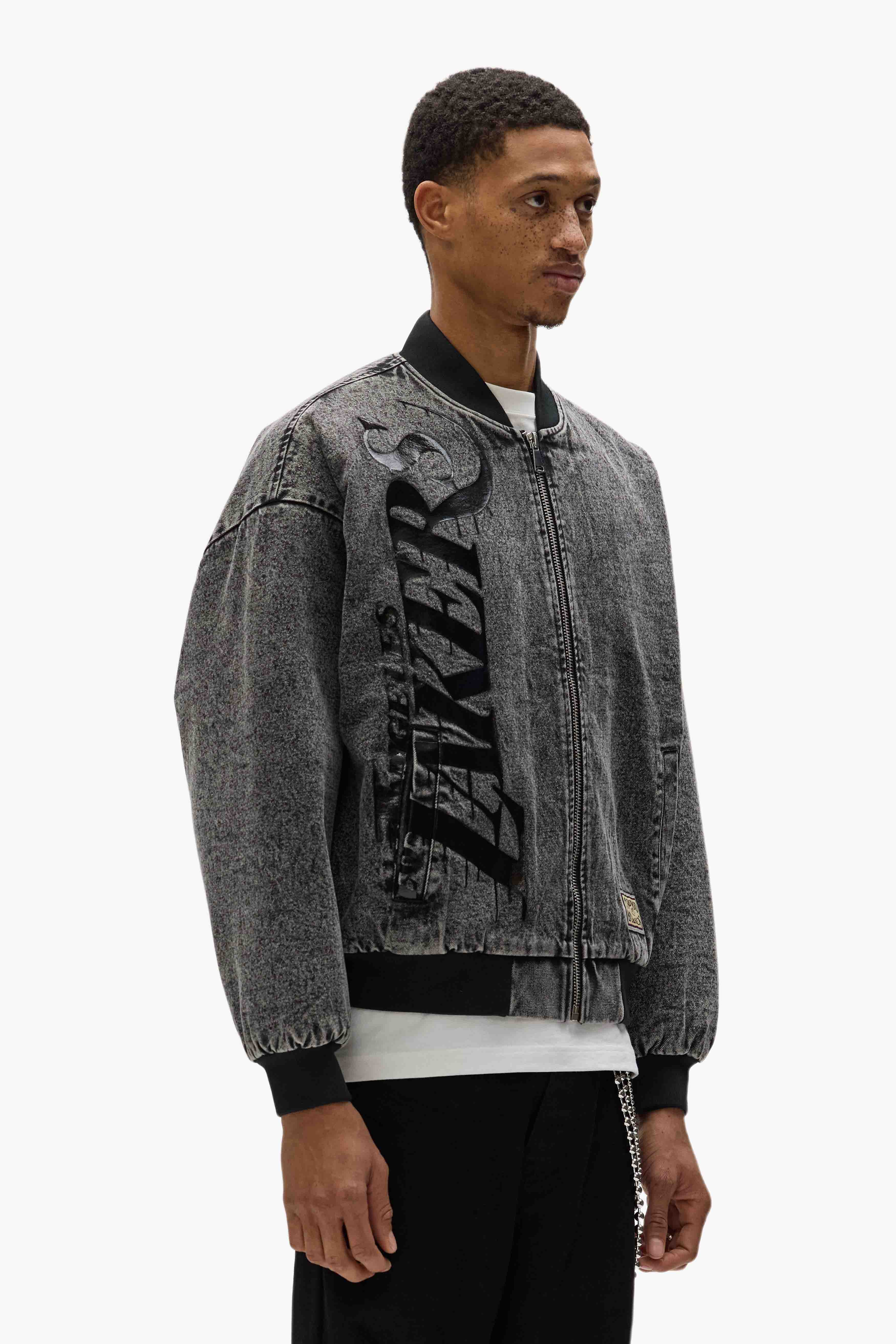 LA Lakers Bomber Jacket – PURPLE BRAND