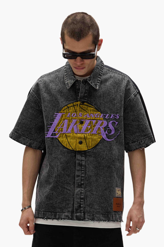 LA Lakers Snap Shirt