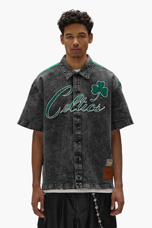 Boston Celtics Snap Shirt