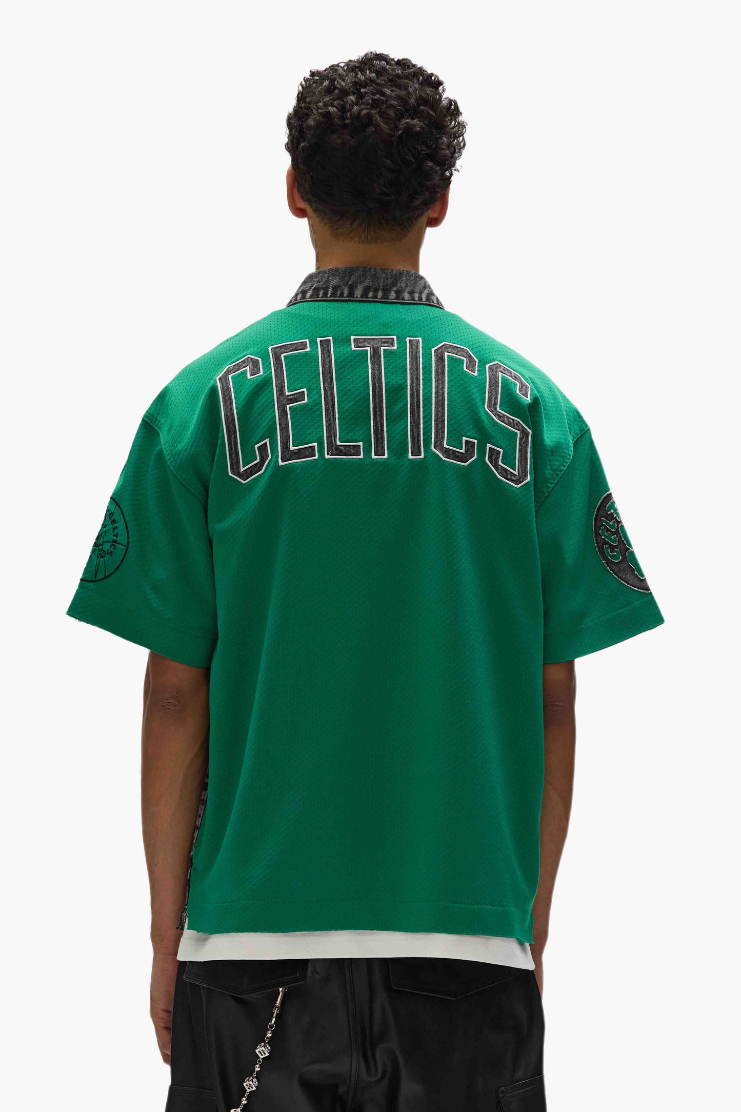 Boston Celtics Snap Shirt – PURPLE BRAND - Main Image