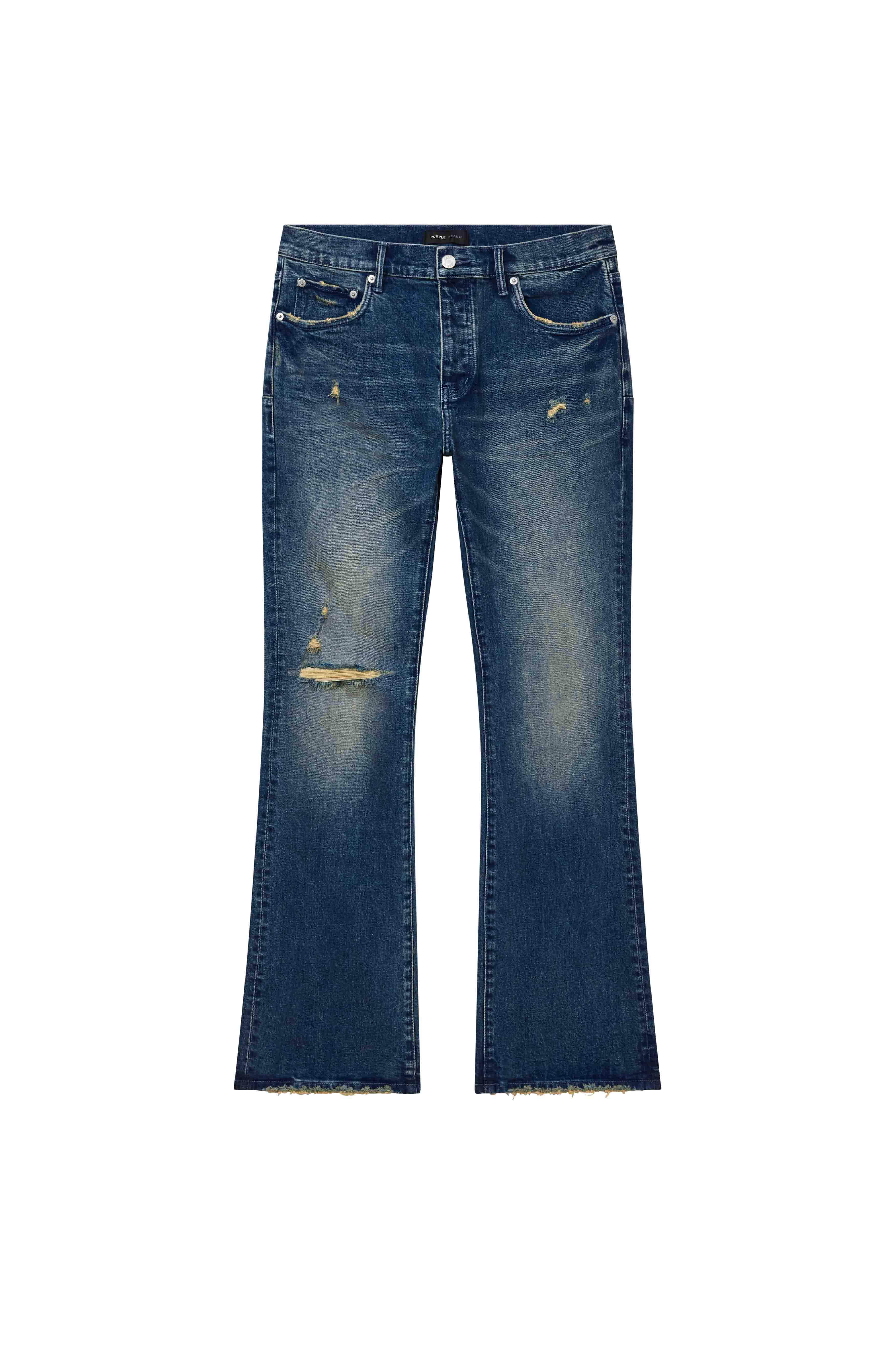 P004 Alloy Distressed Flare – PURPLE BRAND