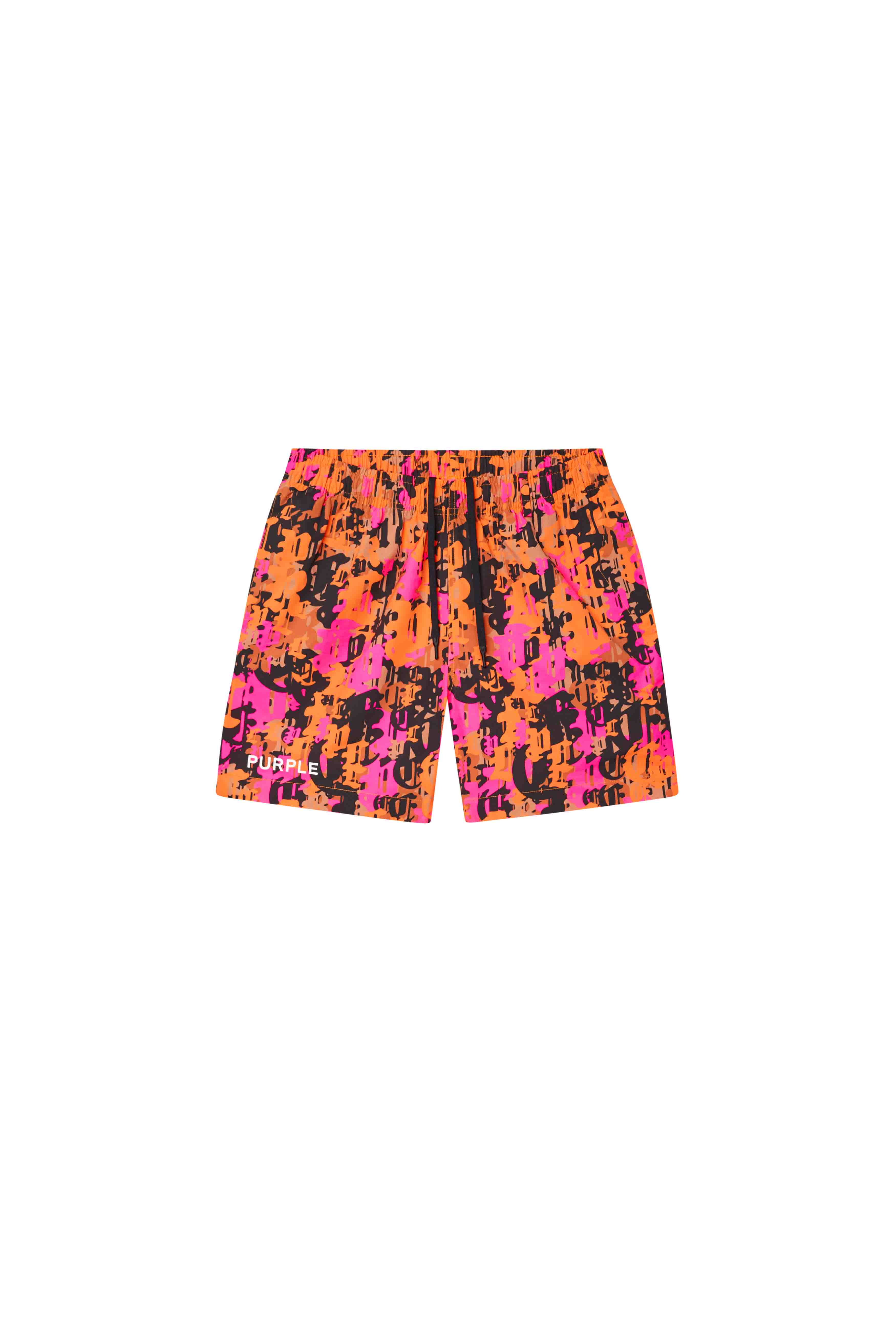 ハーフ・ショートパンツ PURPLE BRAND All Around Shorts Gothic Camo P504-POGC125-MU Gothic Camo Swim Shorts – PURPLE BRAND