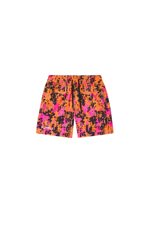 Gothic Camo Swim Shorts