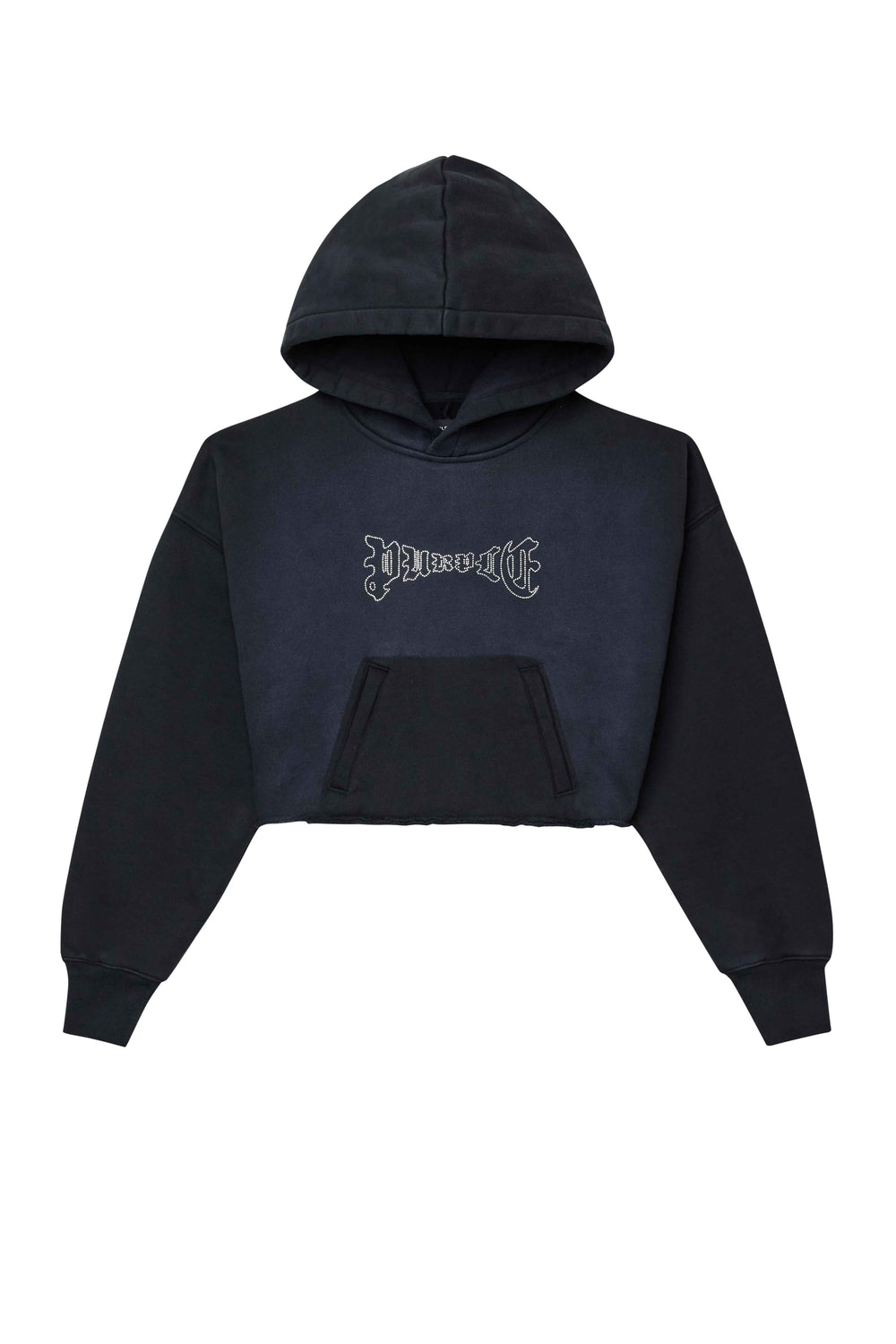 Gothic Crystal Wordmark Hoodie