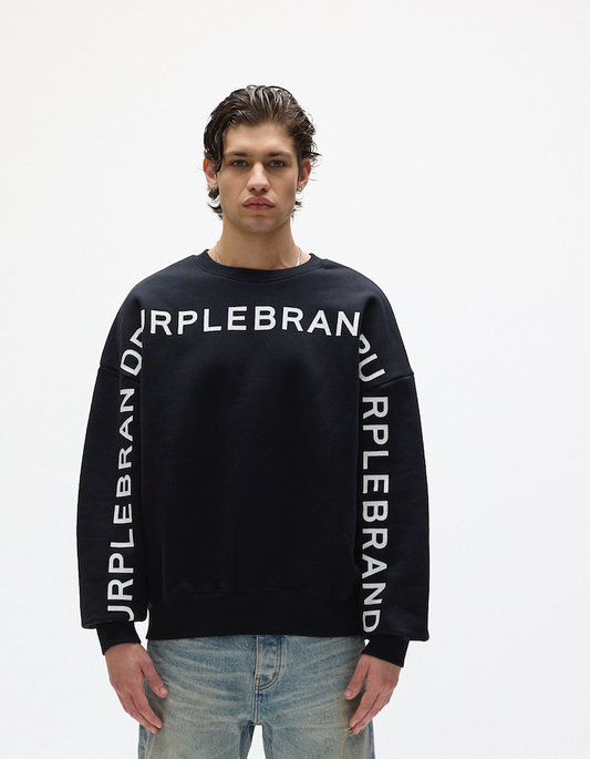 Wordmark Repeat Crewneck Sweater
