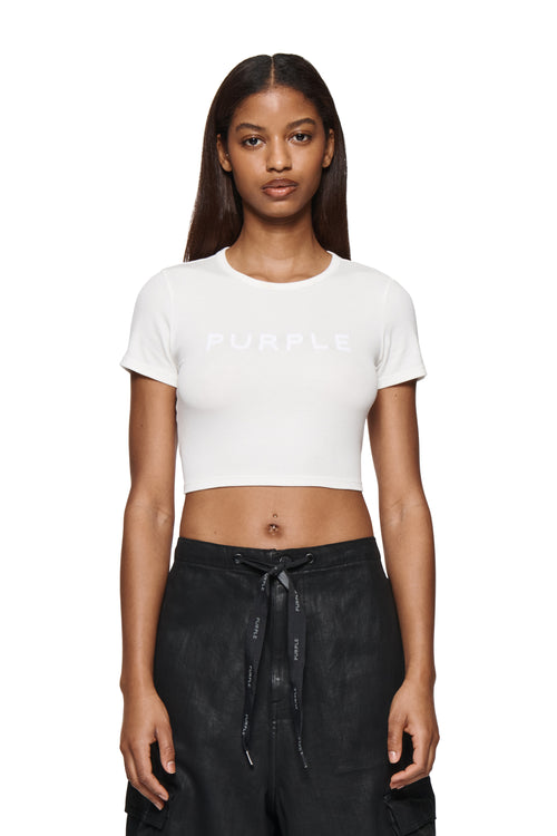 Wordmark Rib Baby Tee