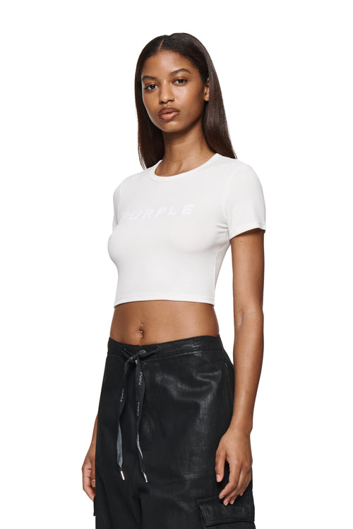 Wordmark Rib Baby Tee