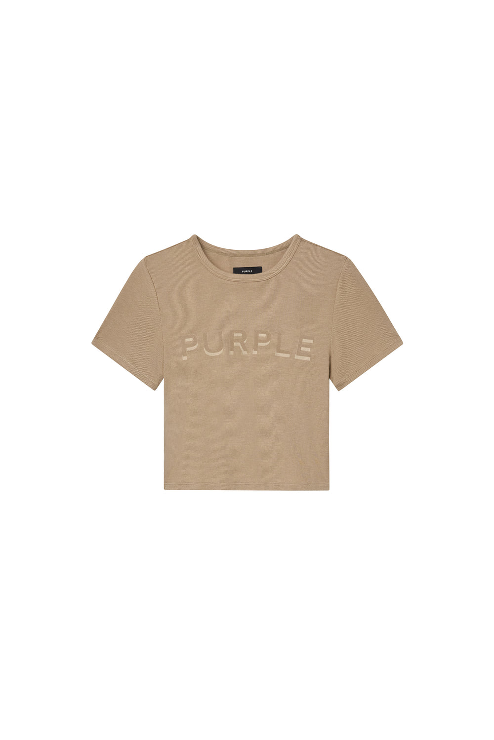 Wordmark Applique Rib Baby Tee