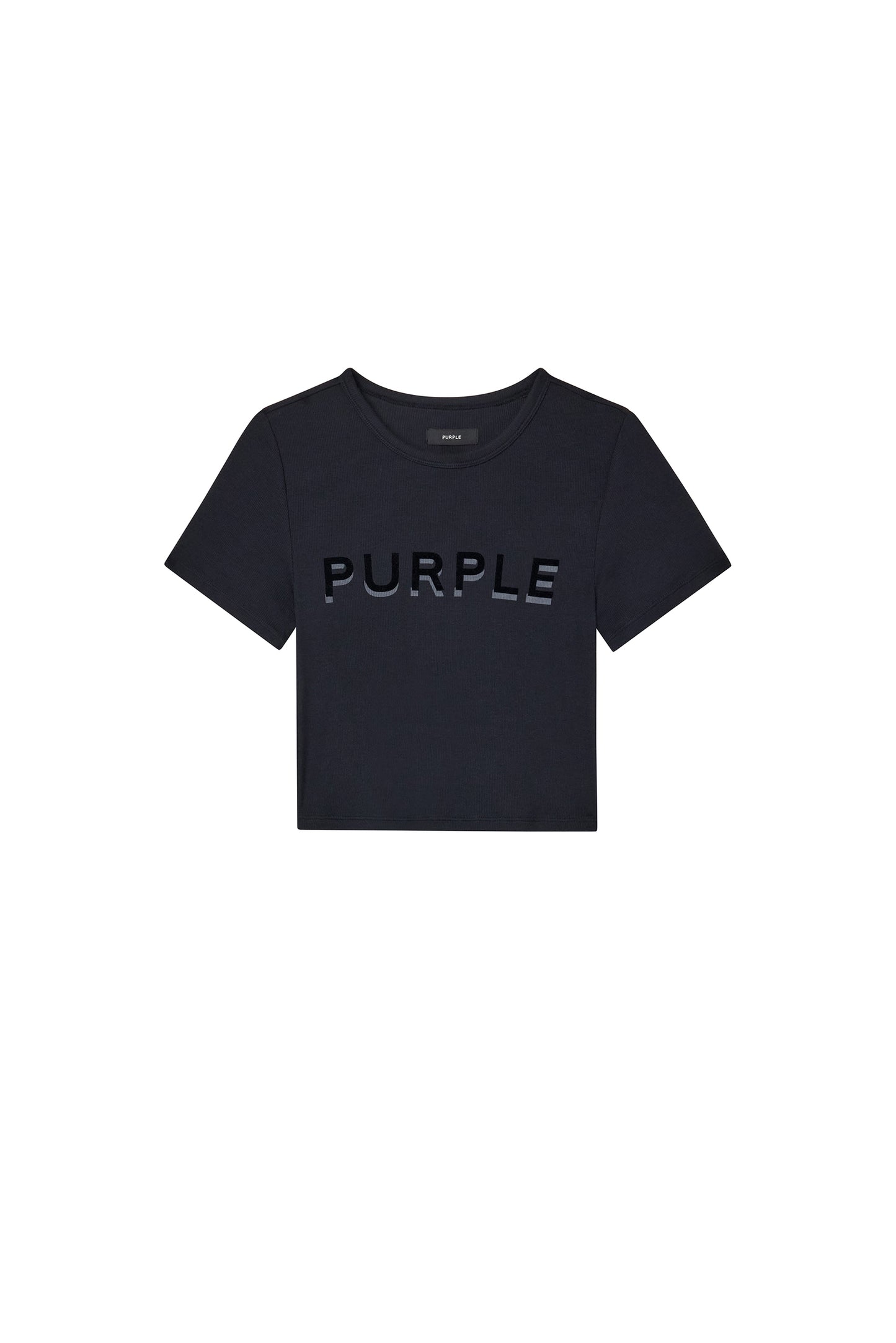 Wordmark Applique Rib Baby Tee
