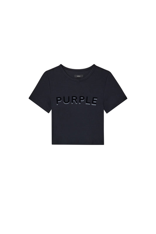 Wordmark Applique Rib Baby Tee