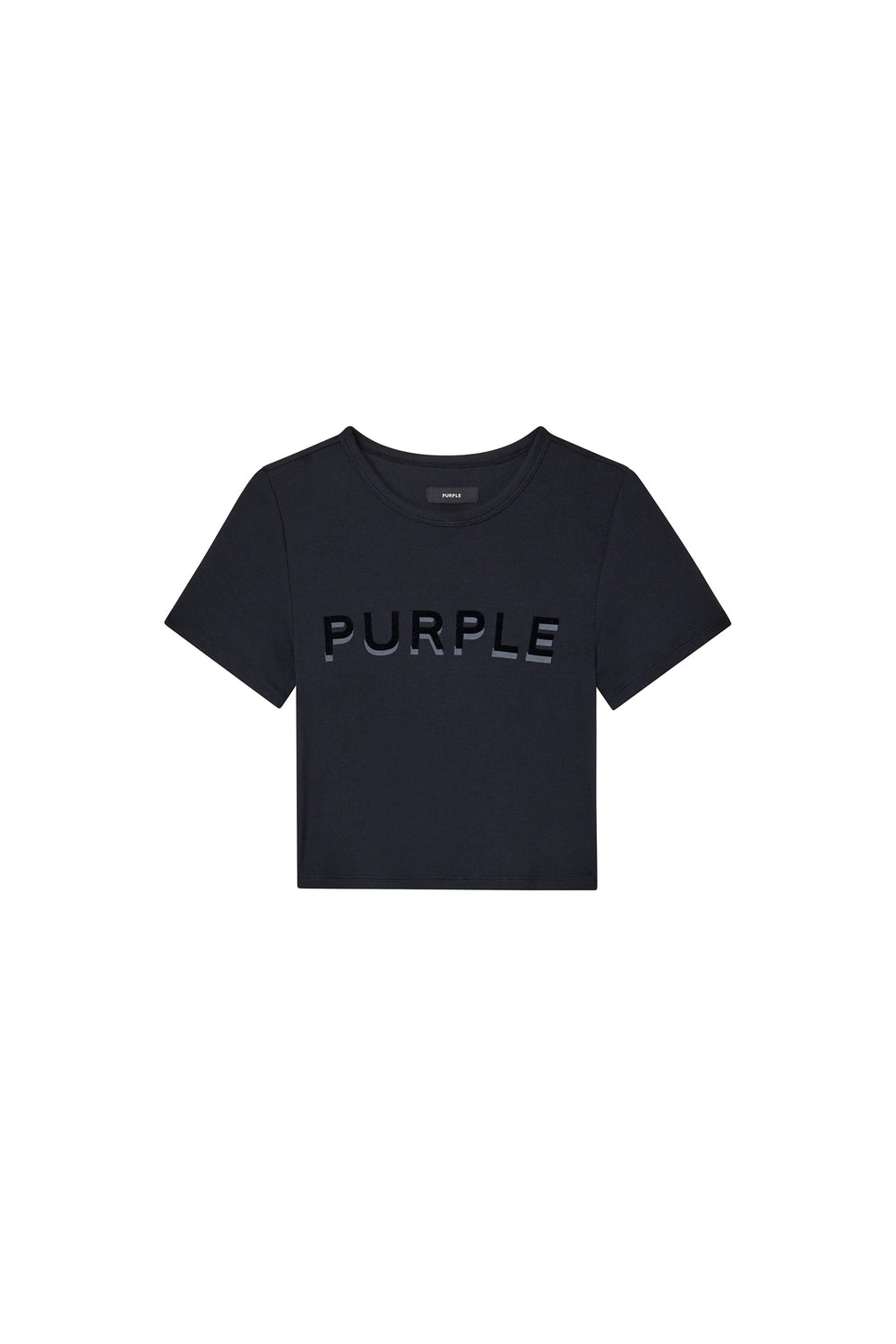 Wordmark Applique Rib Baby Tee