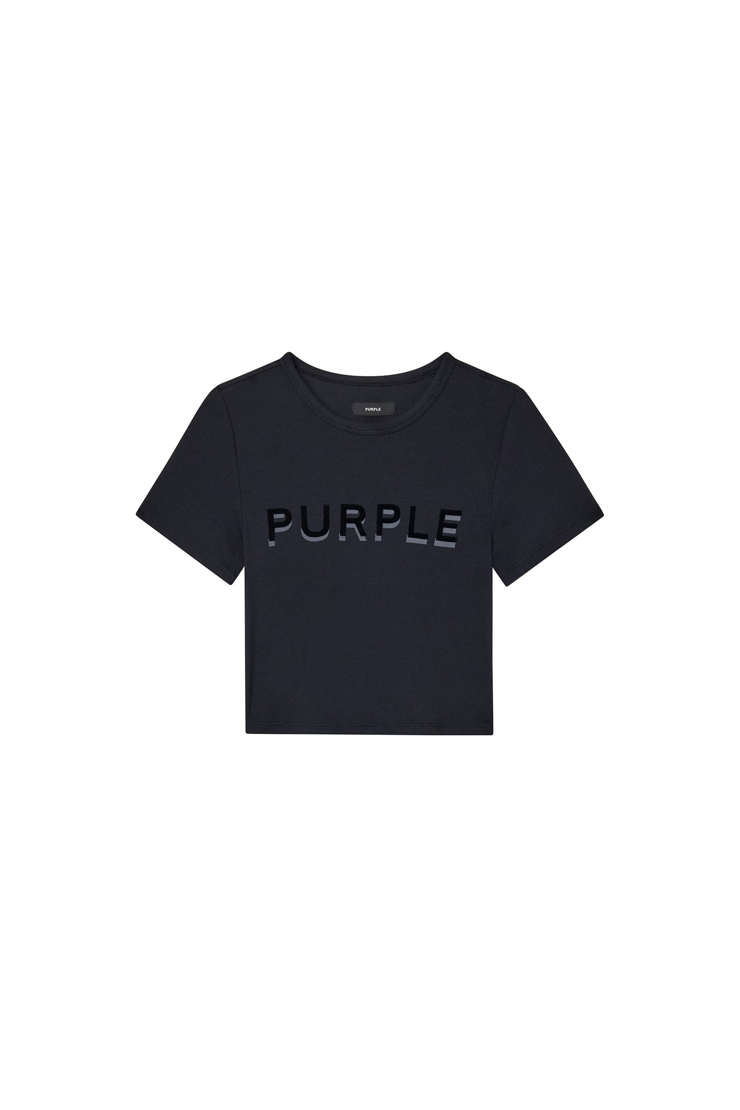 Wordmark Applique Rib Baby Tee