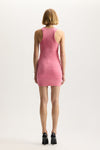 Wordmark Rib Cut Out Dress