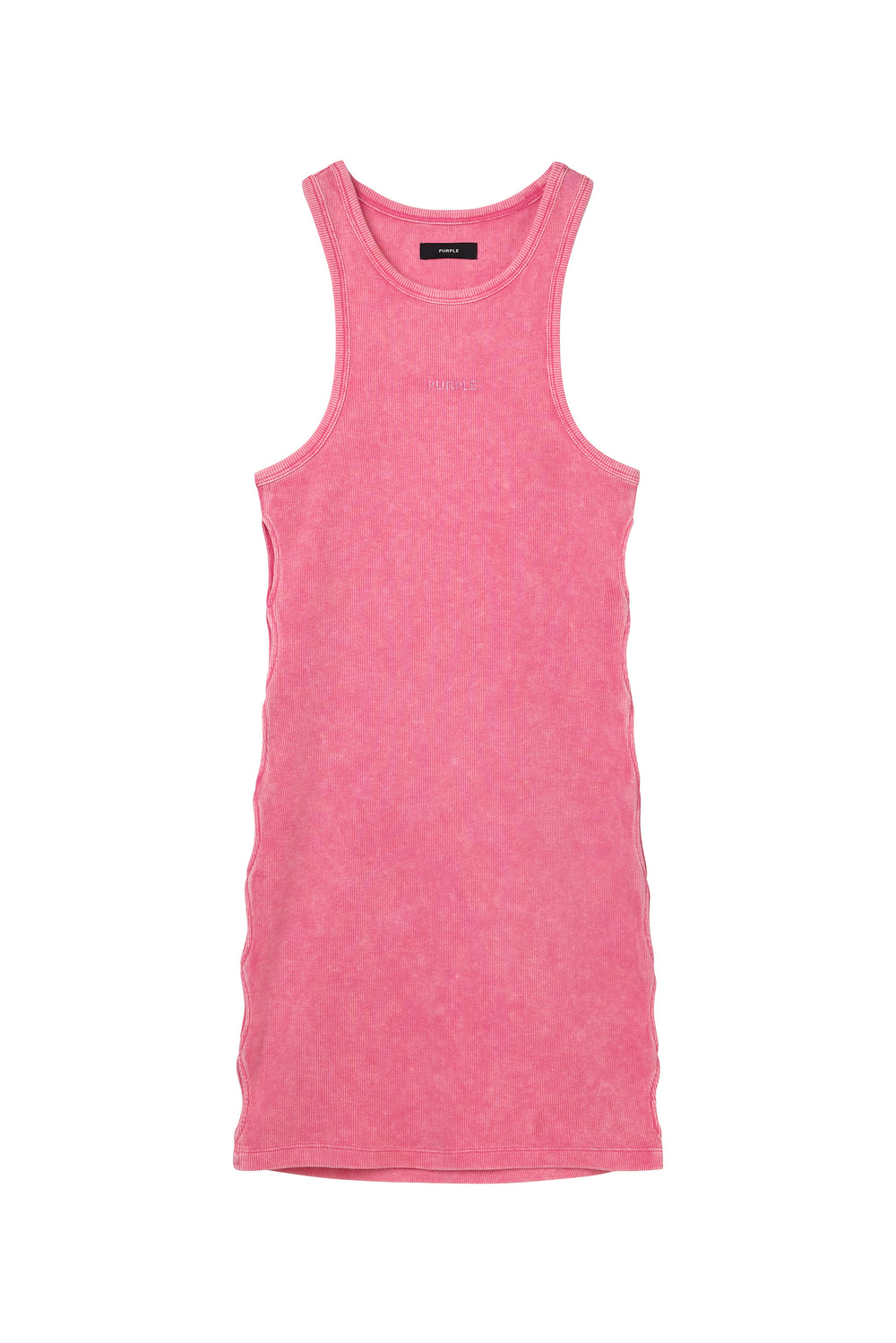 Wordmark Rib Cut Out Dress