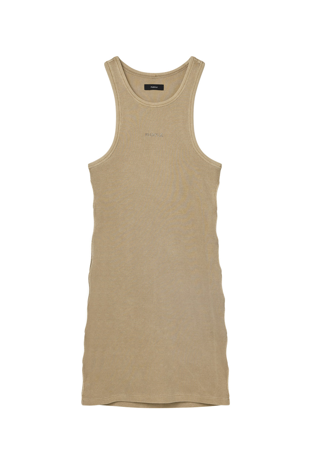 Wordmark Rib Cut Out Dress