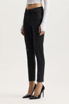Mid Rise Skinny Denim with Paint Splatters, Ankle Length, available in sizes 24-34.