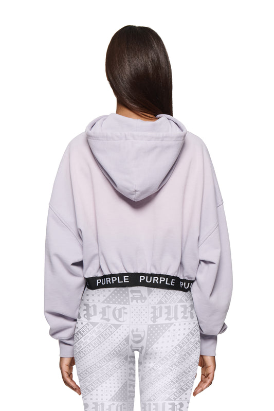 Wisteria Cropped Hoodie