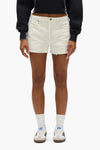 Cut Off Shorts Crackle Print