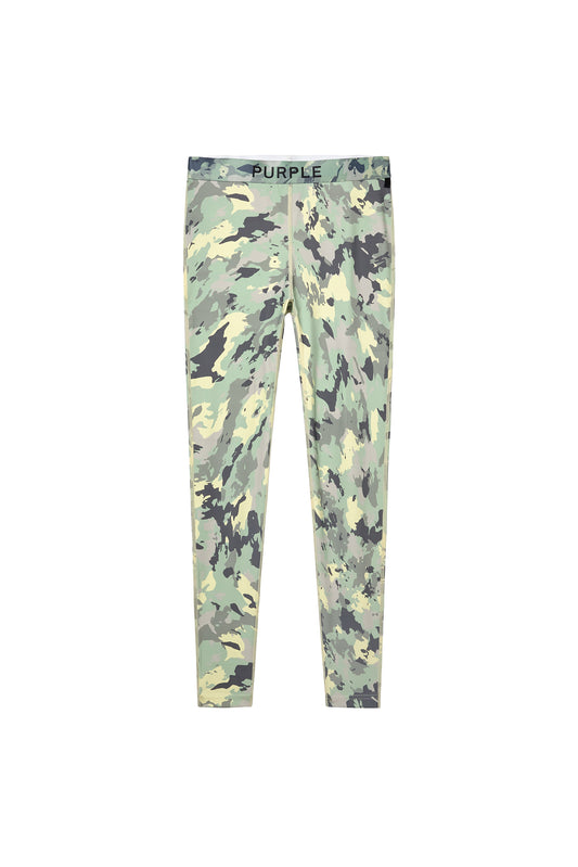 Painted Camo Nylon Legging