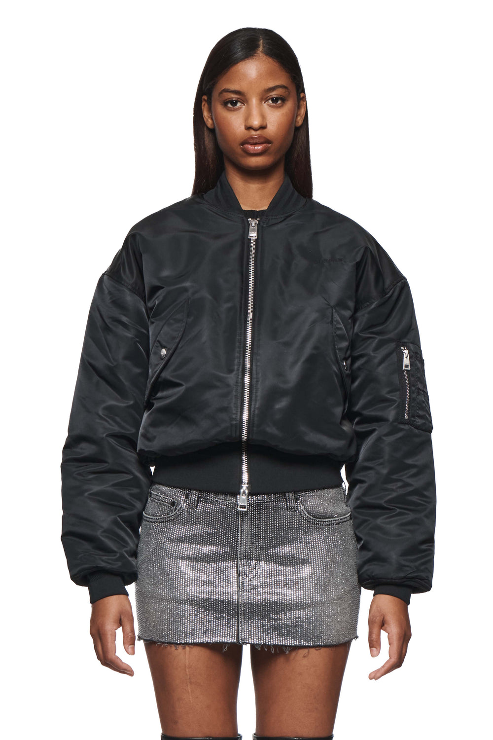 Wordmark Bomber Jacket