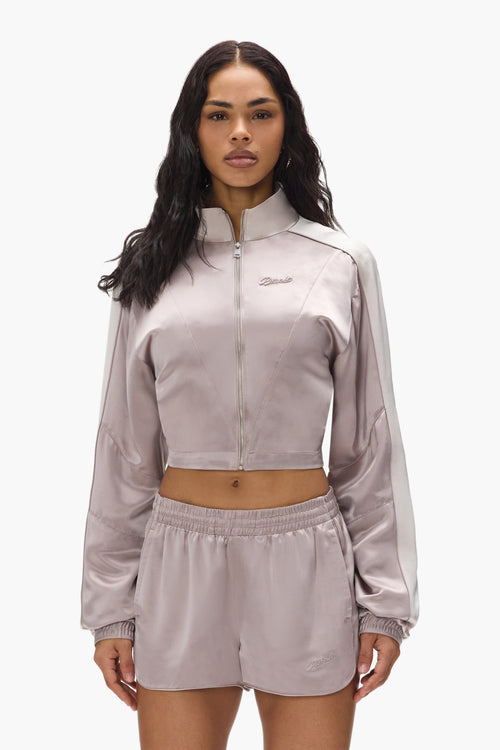 Satin Track Jacket