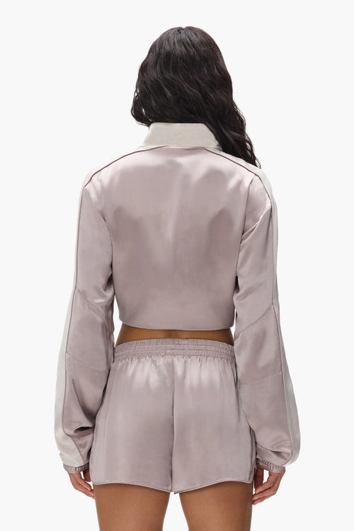 Satin Track Jacket
