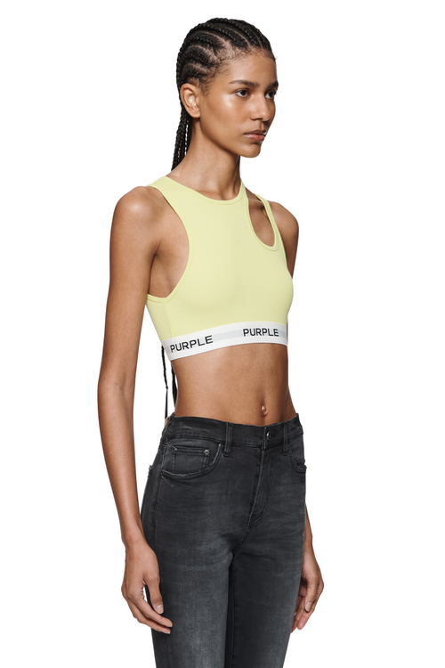 Rib Cut Out Bralette