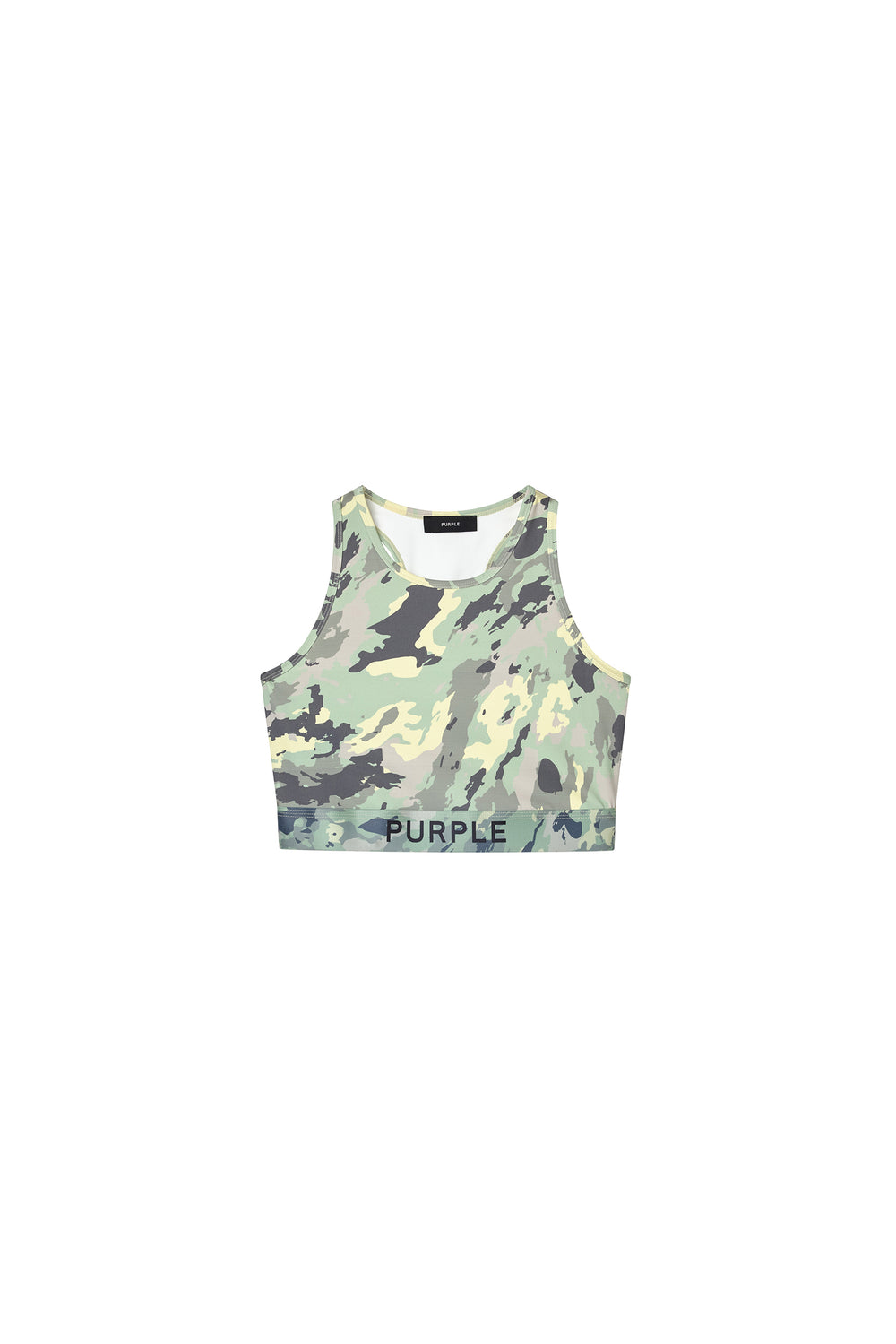 Painted Camo Nylon Bralette