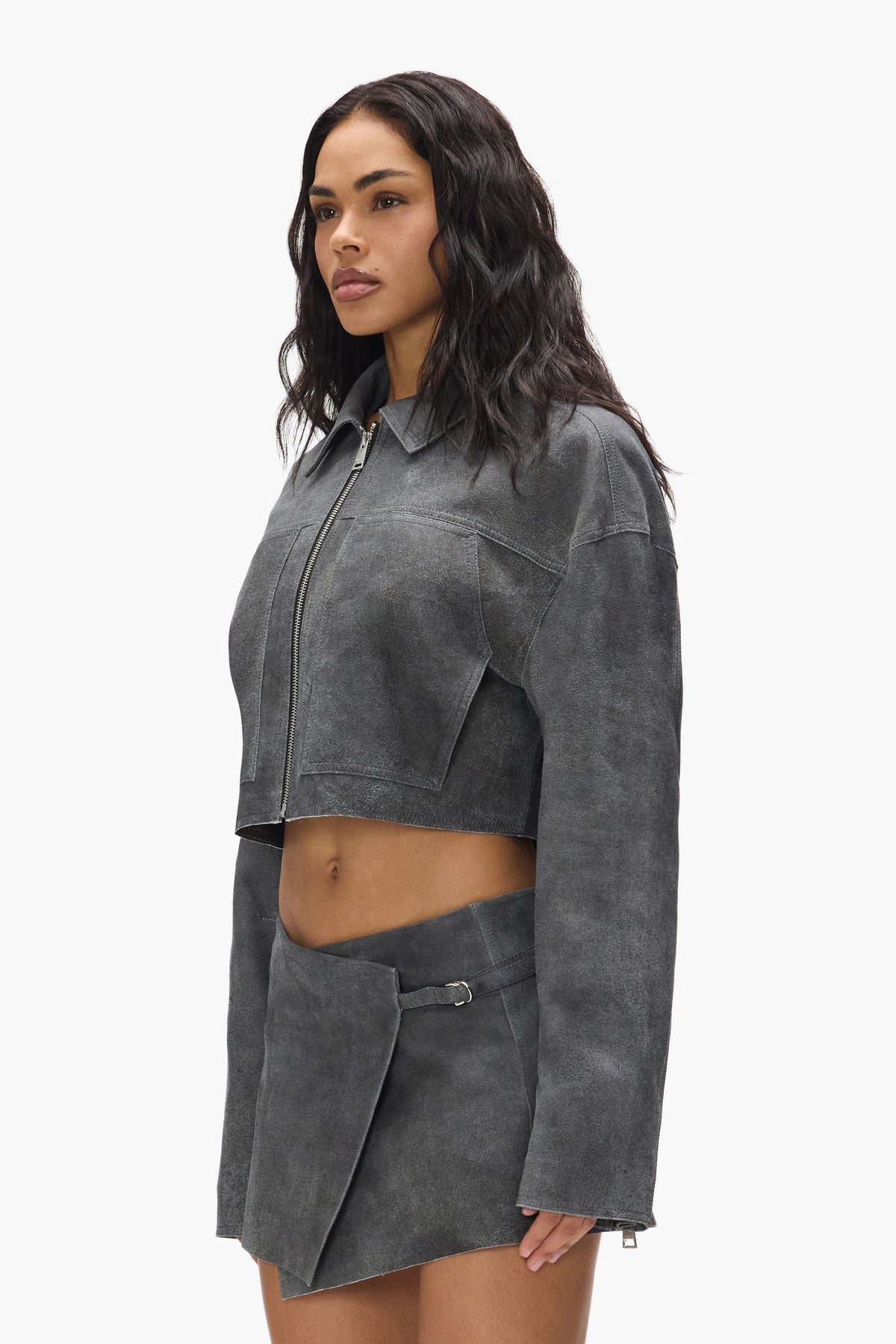 Leather Carpenter Jacket – PURPLE BRAND
