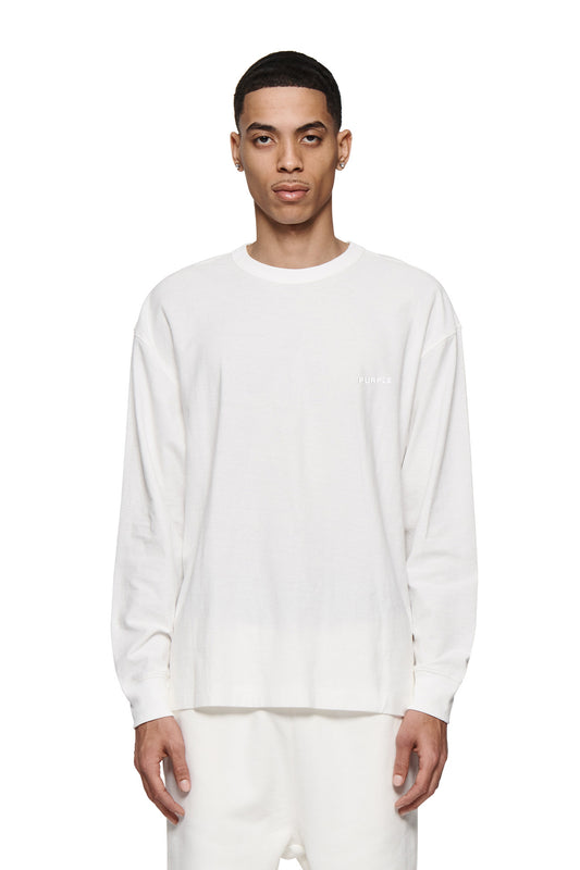 Textured Long Sleeve Tee