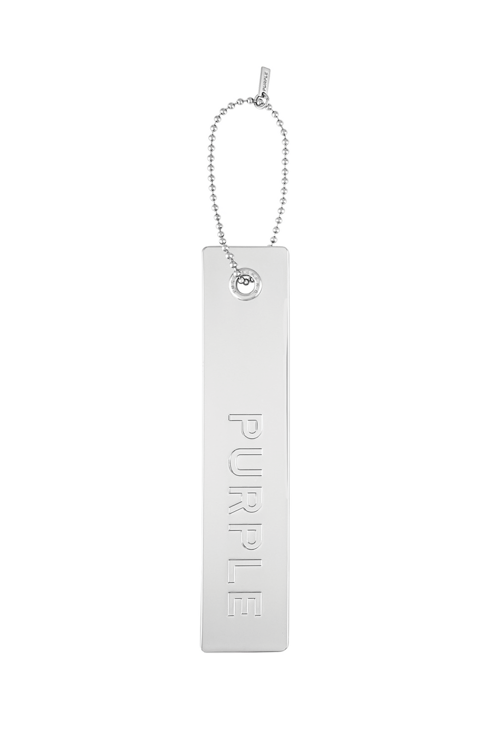 Metal Hang Tag - Silver