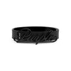 Purple Signature Leather Belt