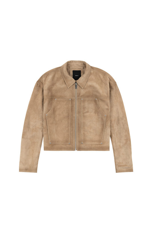 Suede Carpenter Jacket