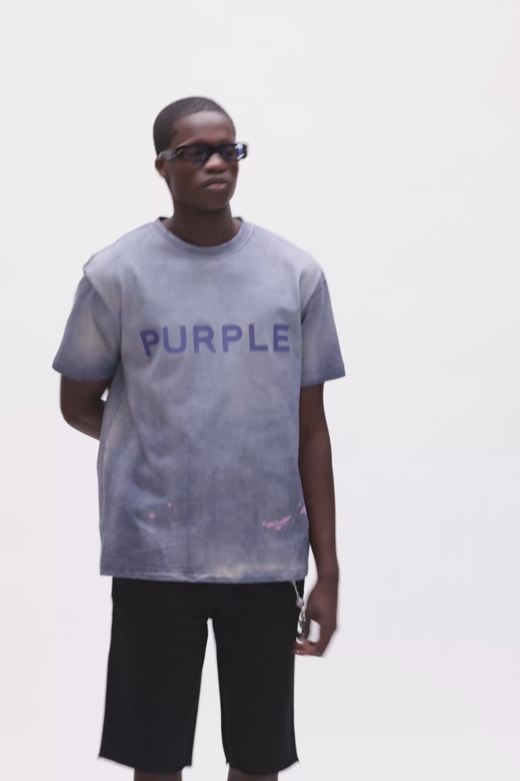 Wordmark Tee – PURPLE BRAND