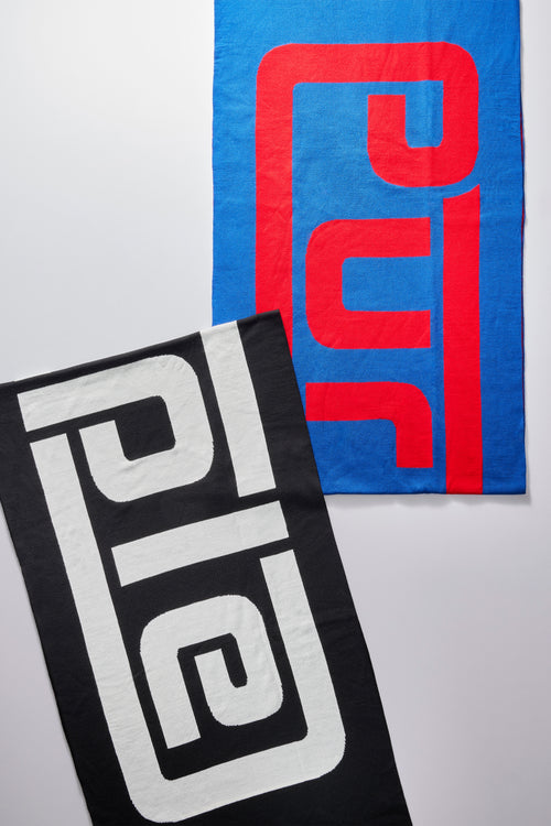 Acrylic Purple Brand Scarf