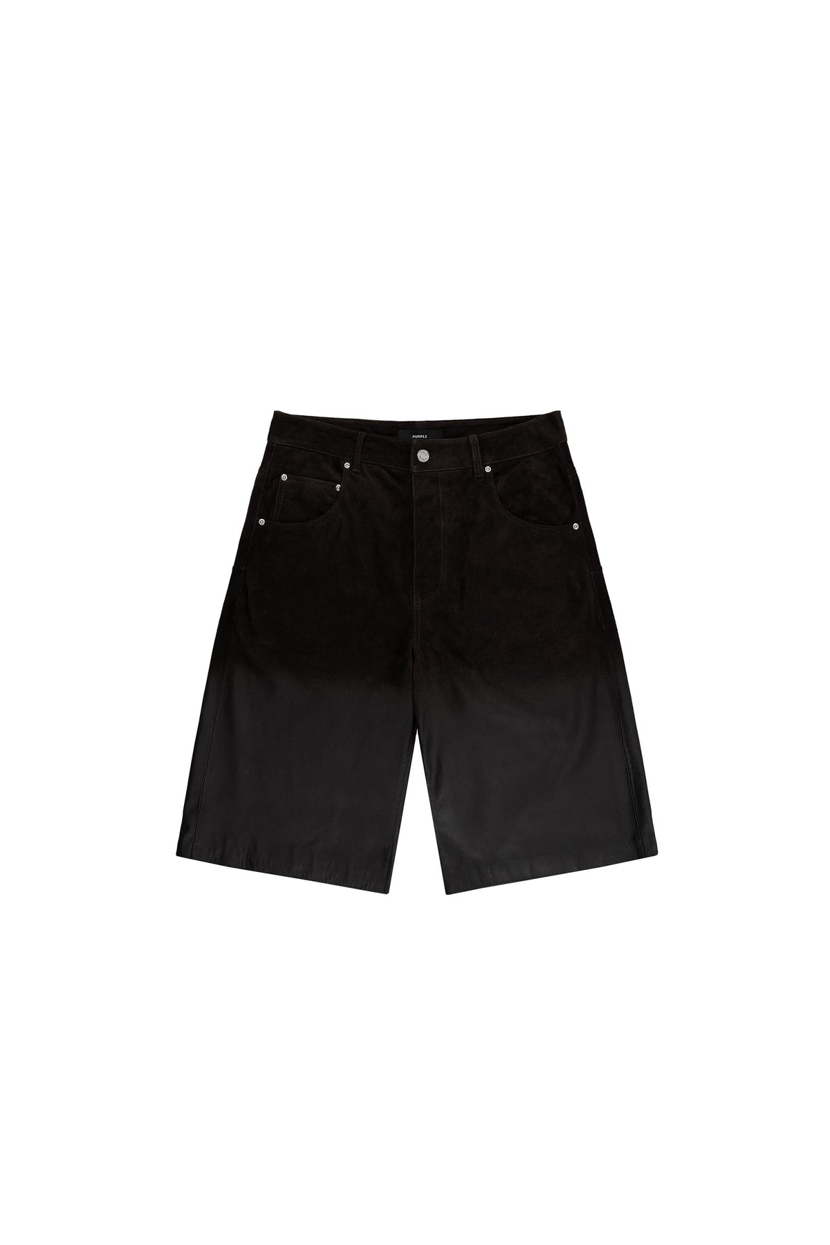 Leather Track Short