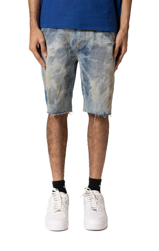 P059 Mixed Paint Shorts