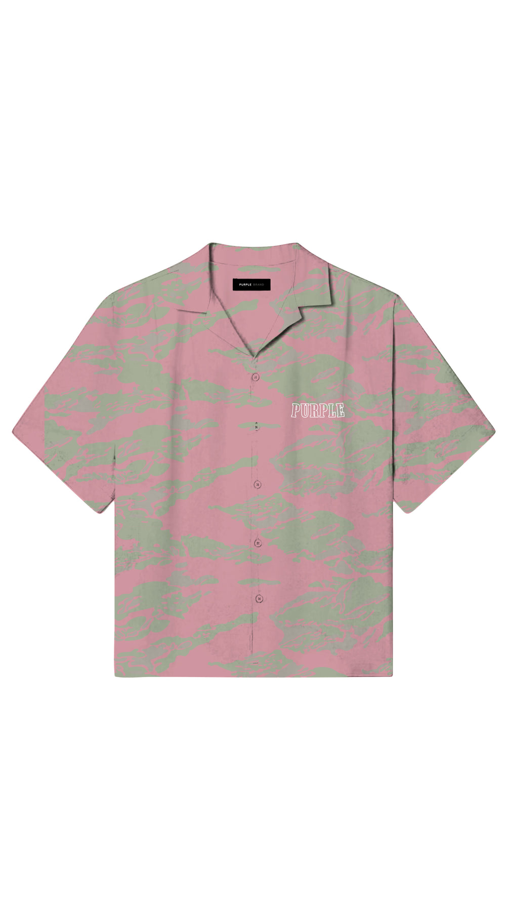 Slab Wordmark Tropical Camo Shirt