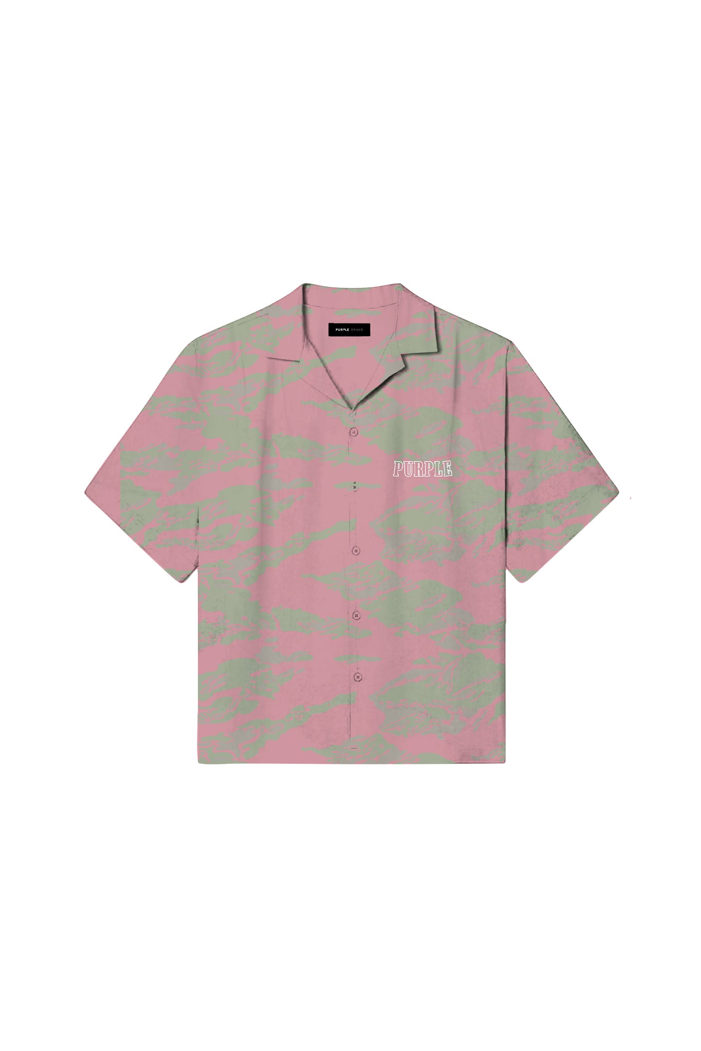 Slab Wordmark Tropical Camo Shirt