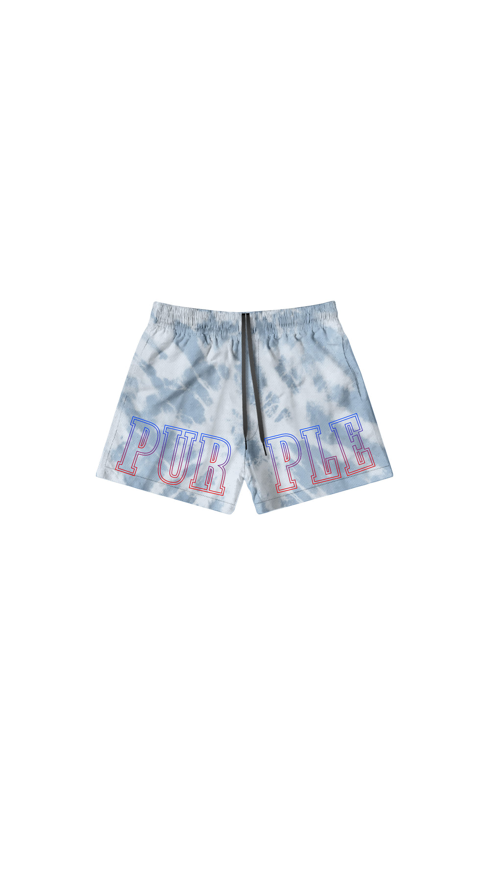 Slab Wordmark Tie Dye Swim Short