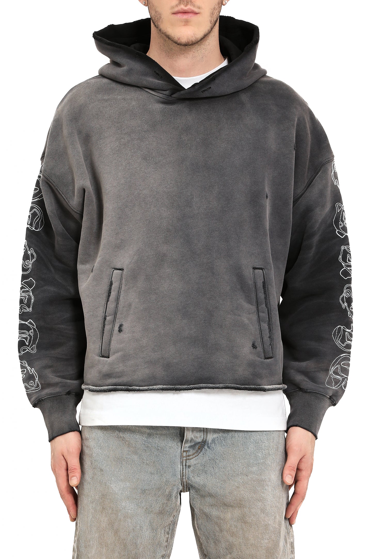 Gothic Outline Hoodie