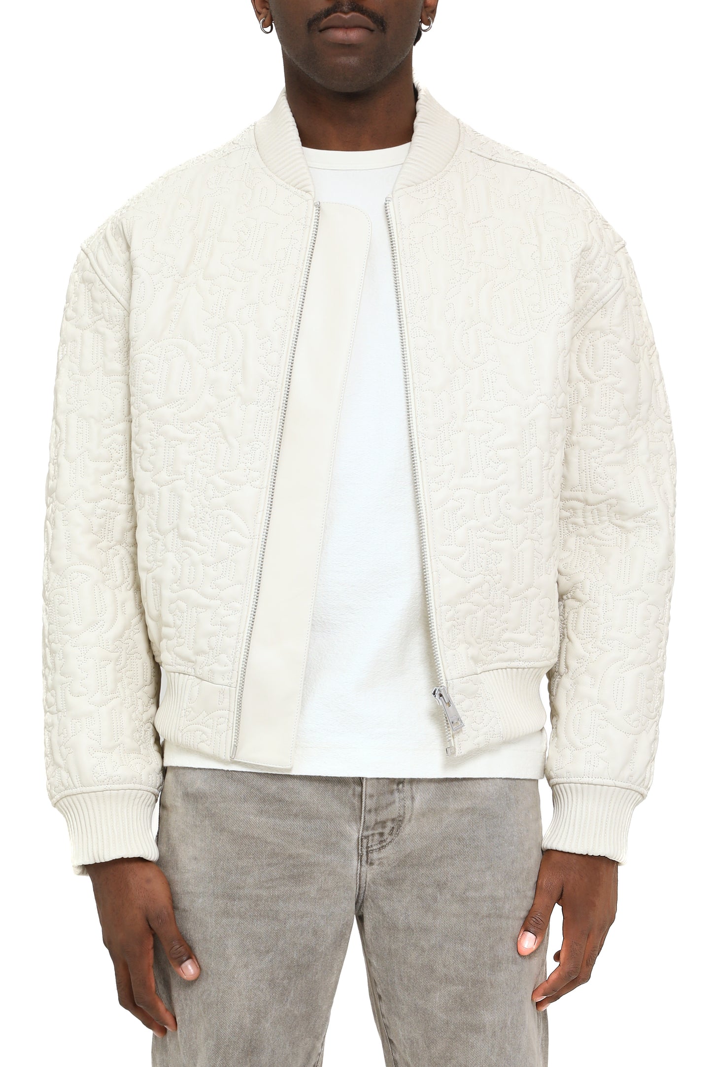 Gothic Outline Bomber Jacket