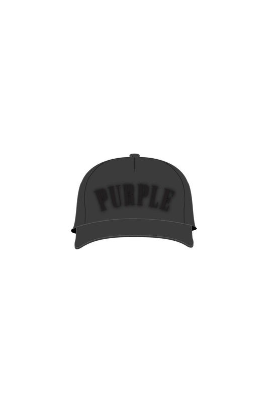 Purple Brand Five Panel Hat