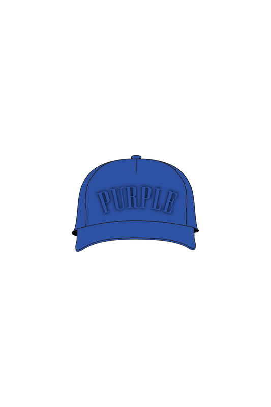 Purple Brand 5 Panel Hat