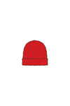 Mohair Purple Brand Beanie