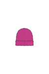 Mohair Purple Brand Beanie