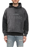 Embellished Imprint Hoodie