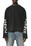 Half & Half Wide Long Sleeve