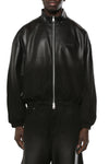 Leather Track Jacket